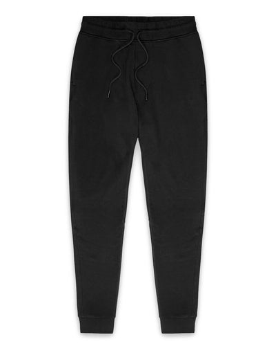 Fleece Joggers - Non-Branded-Black-Front