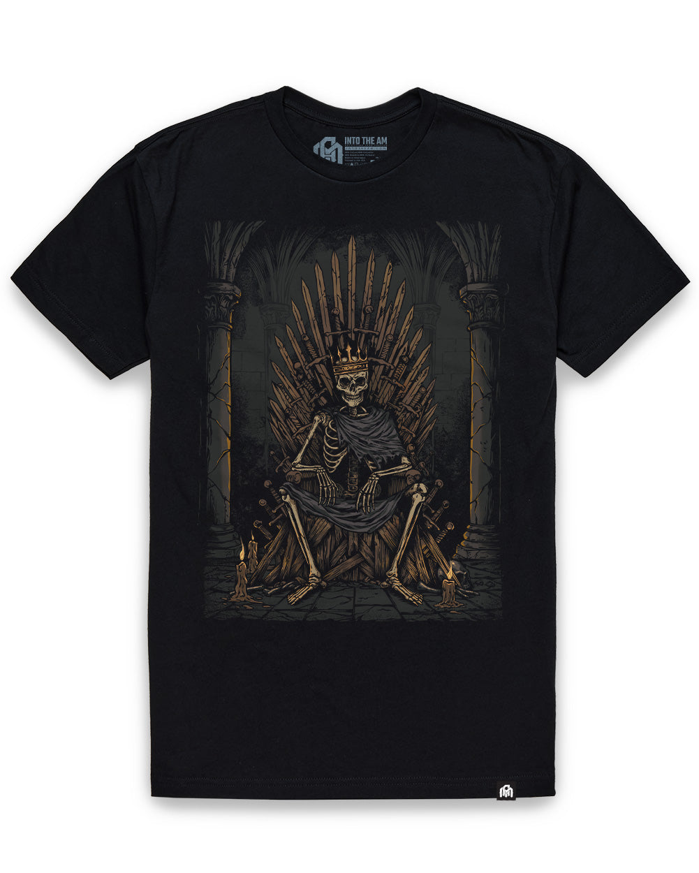 King Eternal Tee-Black-Regular-Mock--Model---L