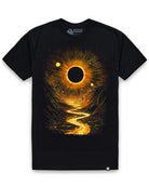 Lava Canyon Tee-Black-Regular-Mock--Model---L