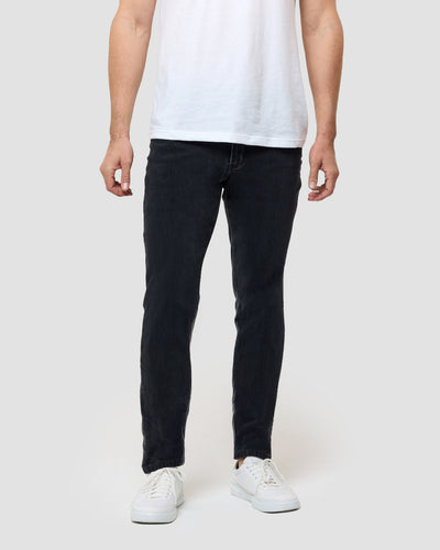 Legacy Stretch Denim Jeans-Dark Grey-32"-Regular-Front--Erich---32