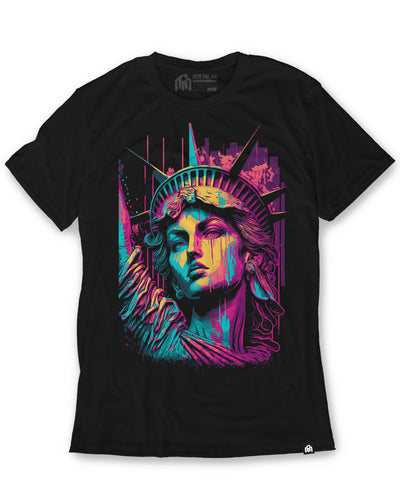 Liberty Tee-Black-Front