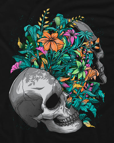 Life After Tee-Black-Regular-Swatch--Model---L