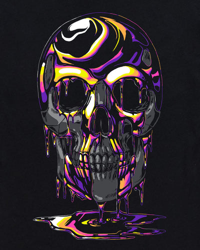 Liquid Spectrum Tee-Black-Regular-Swatch--Model---L