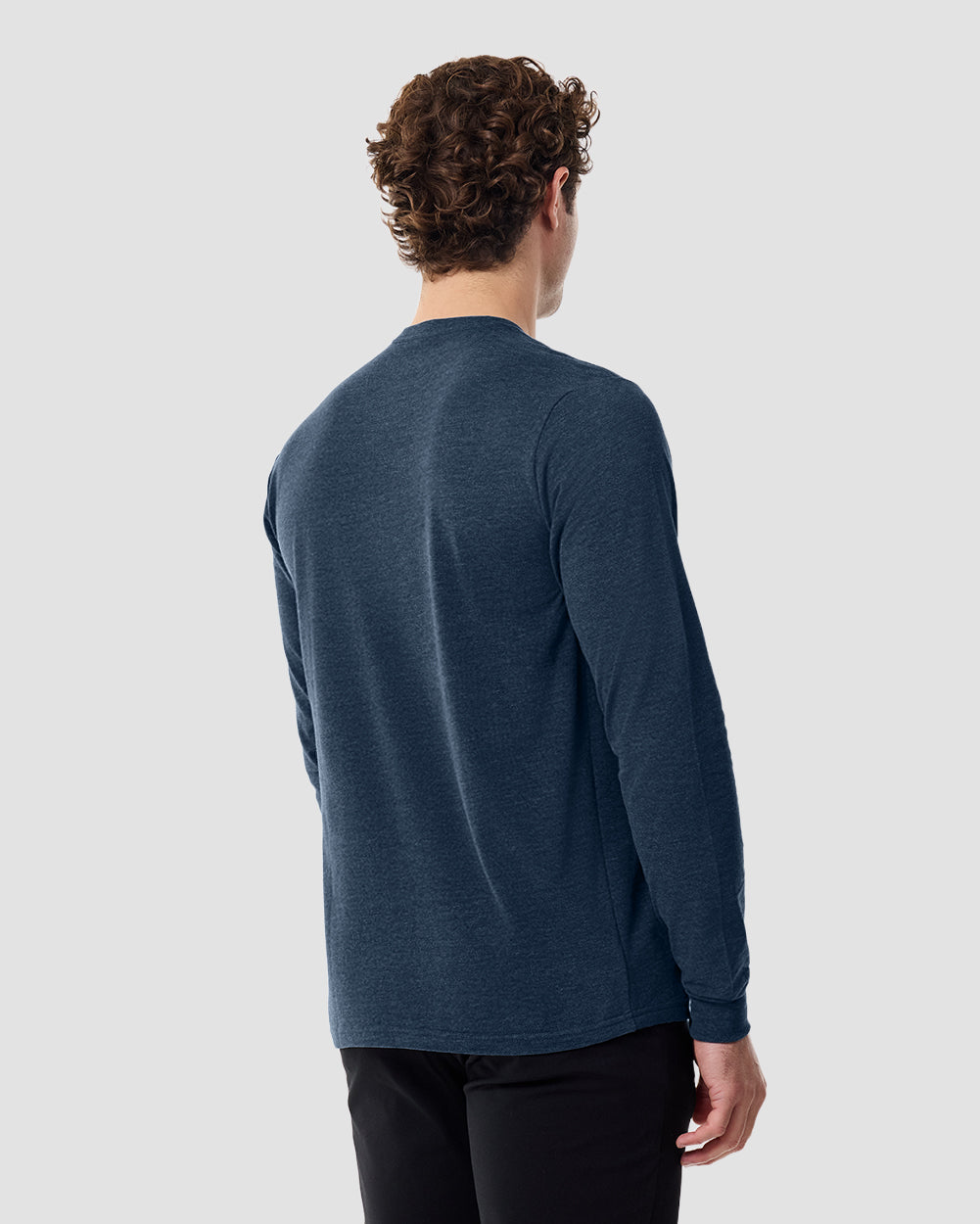 Men's Long Sleeve Tee | Soft Essential Basics | INTO THE AM
