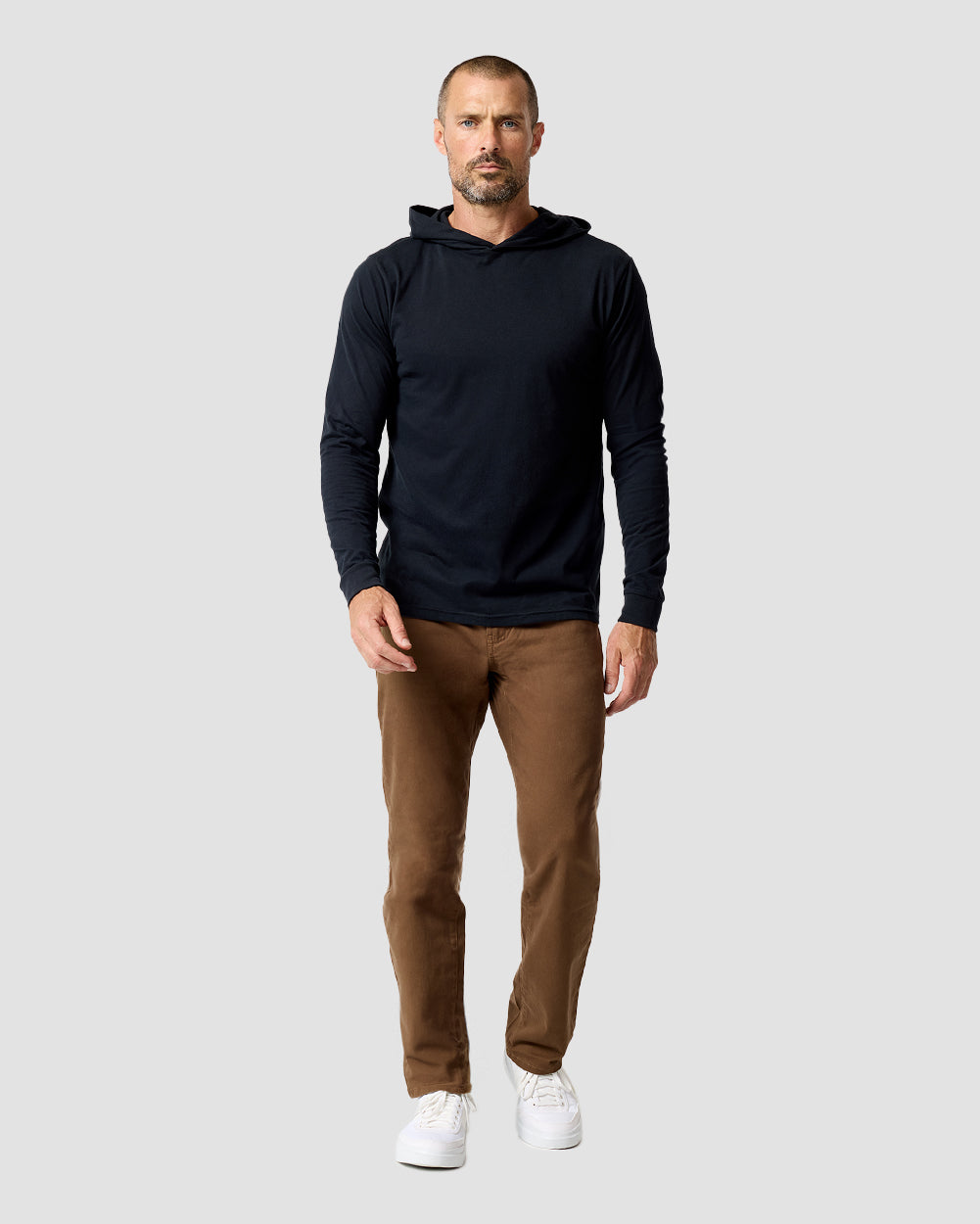 Long Sleeve Hooded Tee-Black-Regular-Full--Zac---L