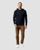 Long Sleeve Hooded Tee-Black-Regular-Full--Zac---L