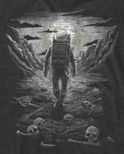 Lost Remains Tee-Charcoal-Regular-Swatch--Model---L