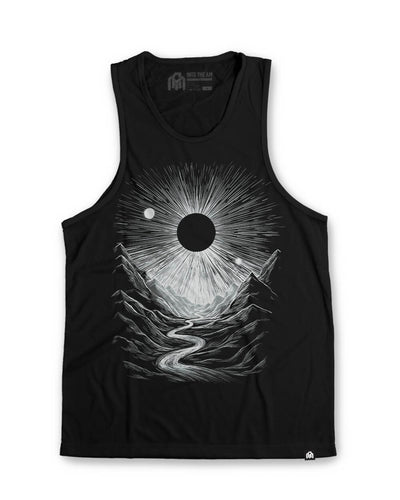 Lunar Canyon Tank-Black-Regular-Mock--Model---L