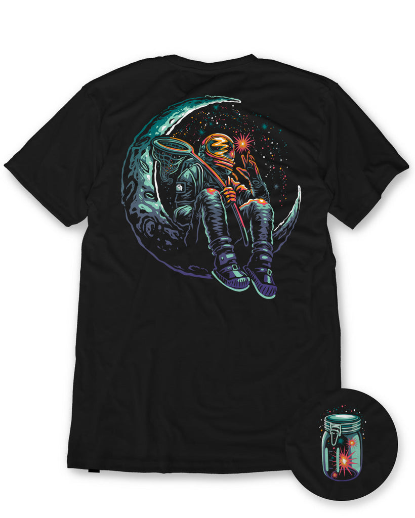 Lunar Harvest II Glow-in-the-Dark Tee-Black-Front