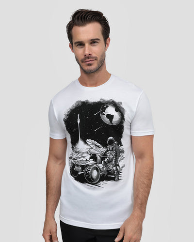 Lunar Legacy Tee-White-Regular-Front-Model---L