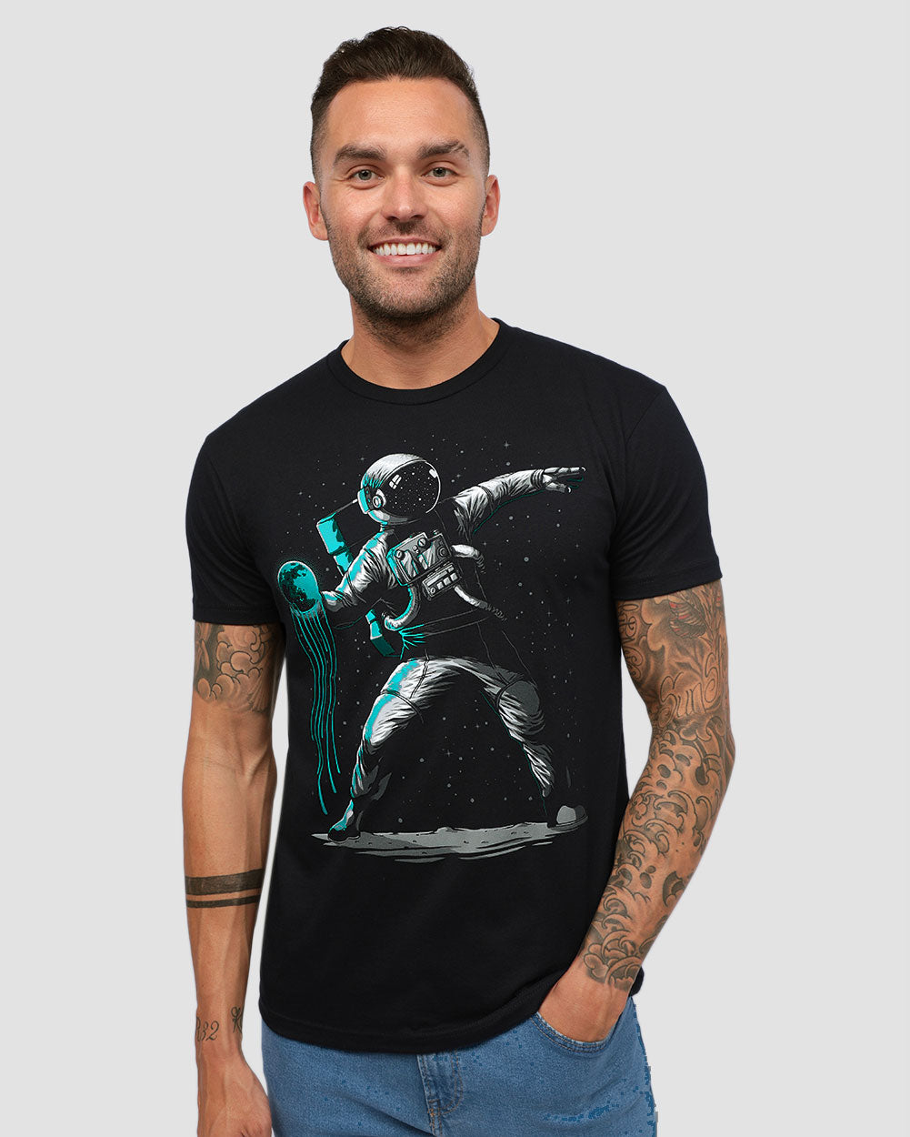 Lunar Molotov Tee-Black-Regular-Front--Model---L