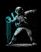 Lunar Molotov Tee-Black-Regular-Swatch--Model---L