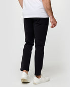 All Day Pants - Straight Fit-Black-33"-Regular-Back--Model---30