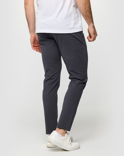 All Day Pants - Straight Fit-Charcoal-30"-Regular-Back--Model---30