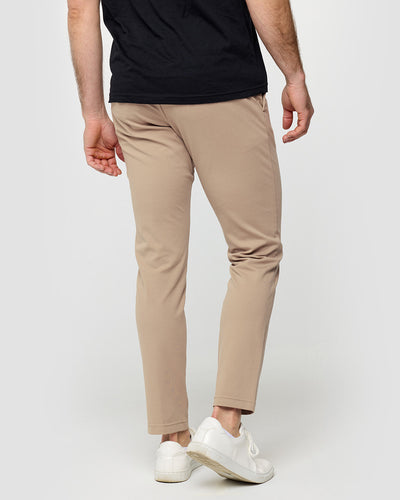 All Day Pants - Straight Fit-Khaki-33"-Regular-Back--Model---30