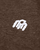 V-Neck Tee - Branded-Brown-Regular-Detail-Zach---L