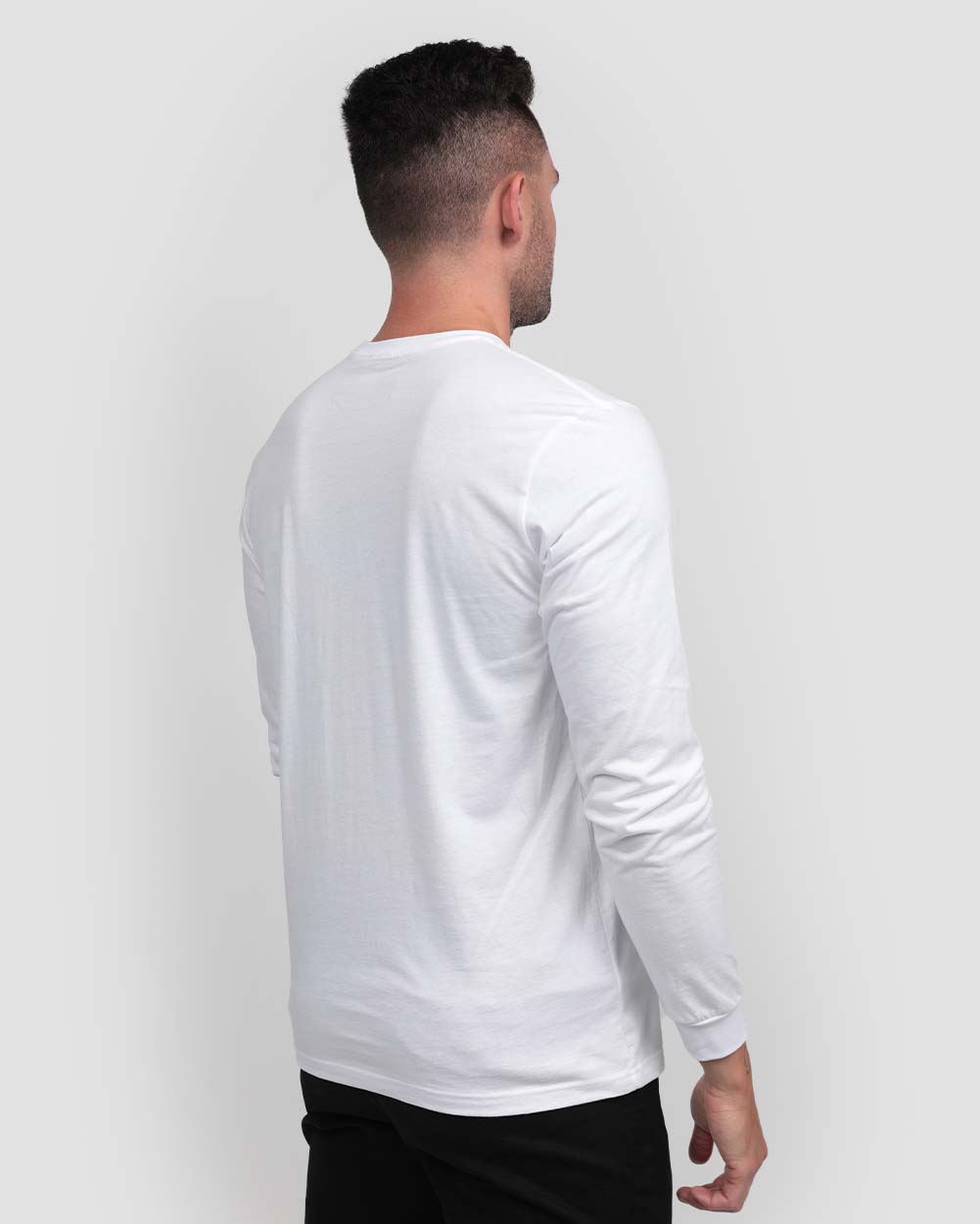 Men's Long Sleeve Tee | Soft Essential Basics | INTO THE AM