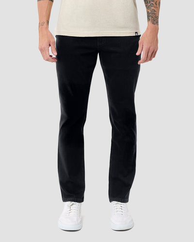 Legacy Stretch Denim Jeans-Black-30"-Regular-Front--Erich---32