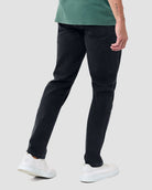 Legacy Stretch Denim Jeans-Dark Grey-32"-Regular-Back--Model---32