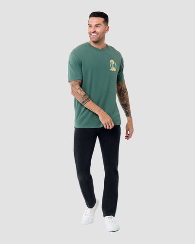 Legacy Stretch Denim Jeans-Charcoal-32"-Regular-Full--Model---32