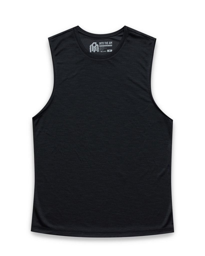 Performance Muscle Tank - Non-Branded-Black-Regular-Mock--Alex---M