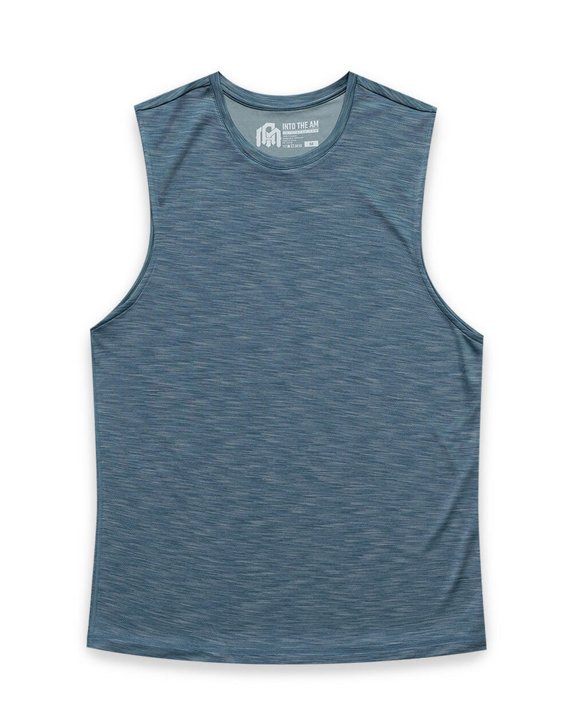 Performance Muscle Tank - Non-Branded-Indigo-Regular-Mock--Alex---M