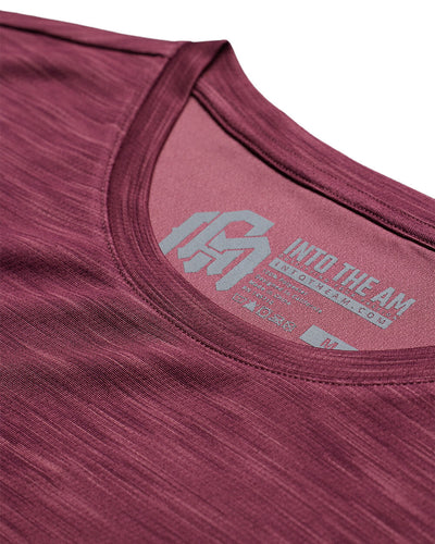 Performance Muscle Tank - Branded-Maroon-Regular-Detail 2--Alex---M