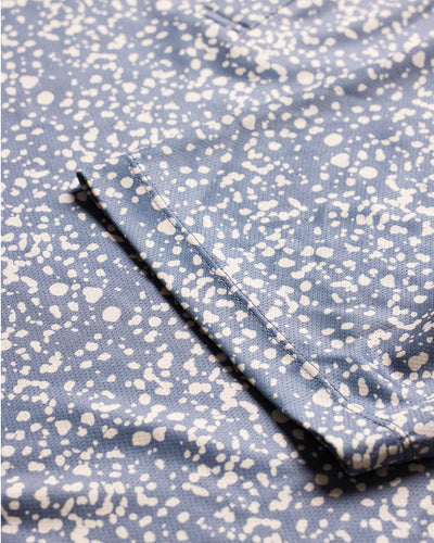 Performance Polo - Non-Branded-Indigo Splatter-Regular-Detail--Alex---M