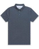 Pursuit Performance Polo-Navy Dots-Reg-Regular-Mock--Model---L