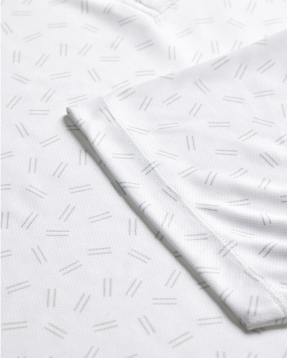 Performance Polo - Branded-White Dashes-Regular-Detail--Alex---M