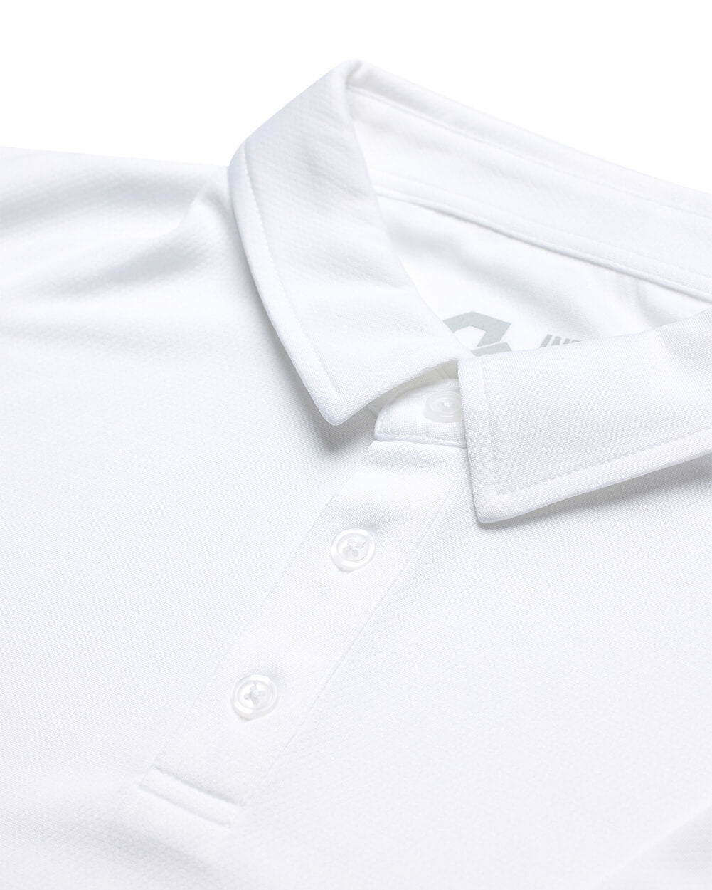Performance Polo - Branded-White-Regular-Detail2--Alex---M