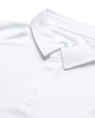 Performance Polo - Non-Branded-White-Reg-Regular-Detail--Model---L