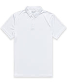 Performance Polo - Non-Branded-White-Reg-Regular-MOck--Model---L