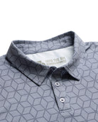 Pursuit Performance Polo-Cube Illusions-Tall-Regular-Detail--Model---L