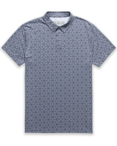 Pursuit Performance Polo-Cube Illusions-Reg-Regular-Mock--Model---L