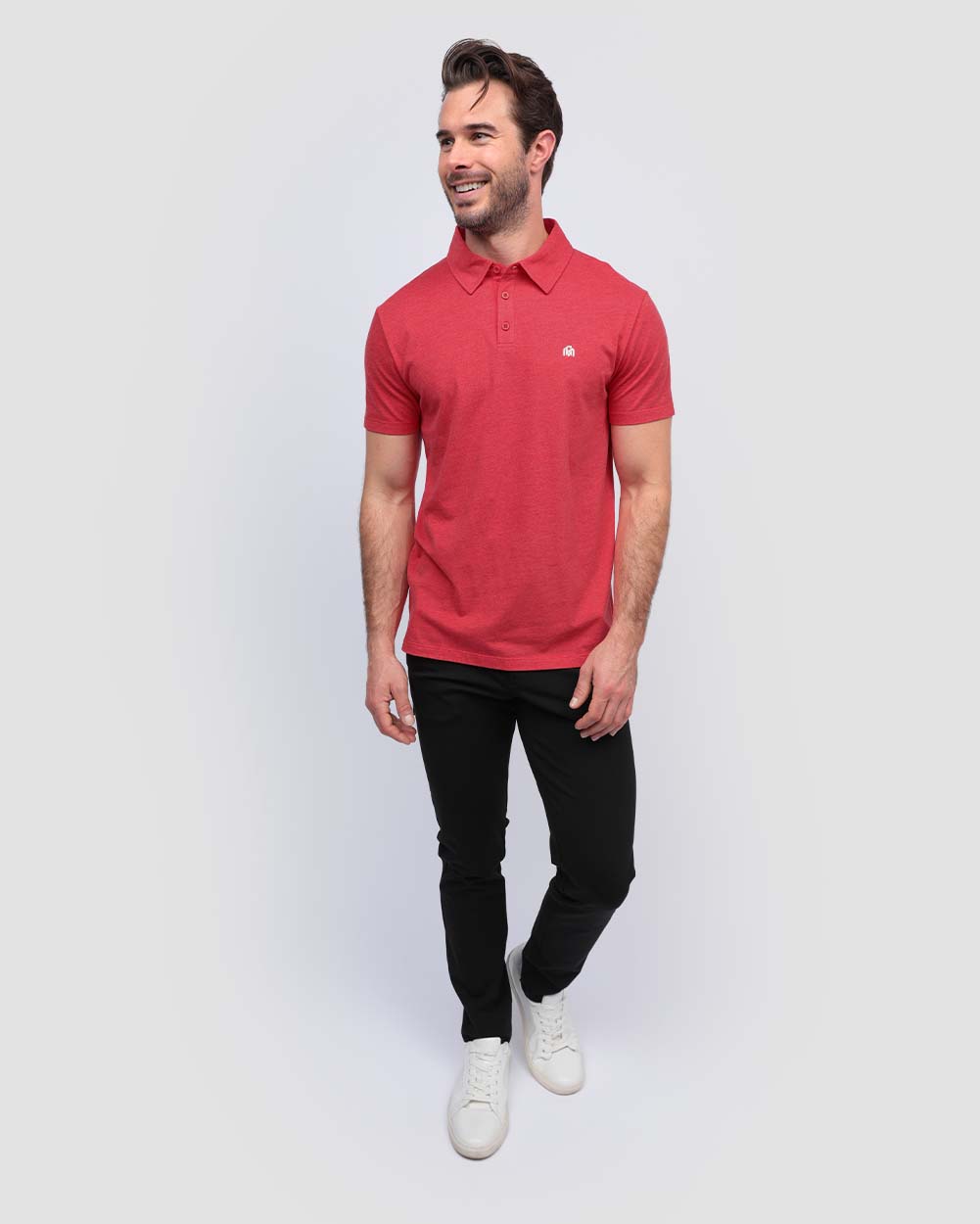Polo - Branded-Red-Full--Alex---M-Regular