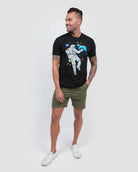 Cosmic Canvas Tee-Black-Regular-Full--Model---L