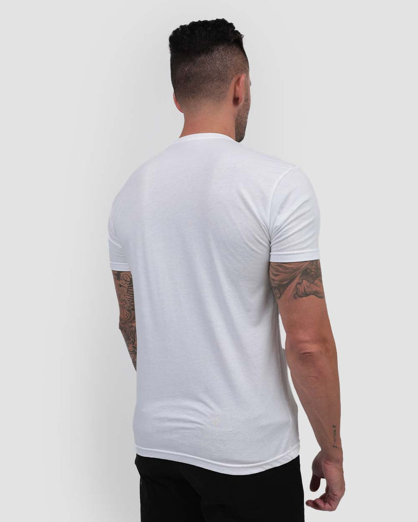 Desert Dawn Tee-White-Back--Zach---L