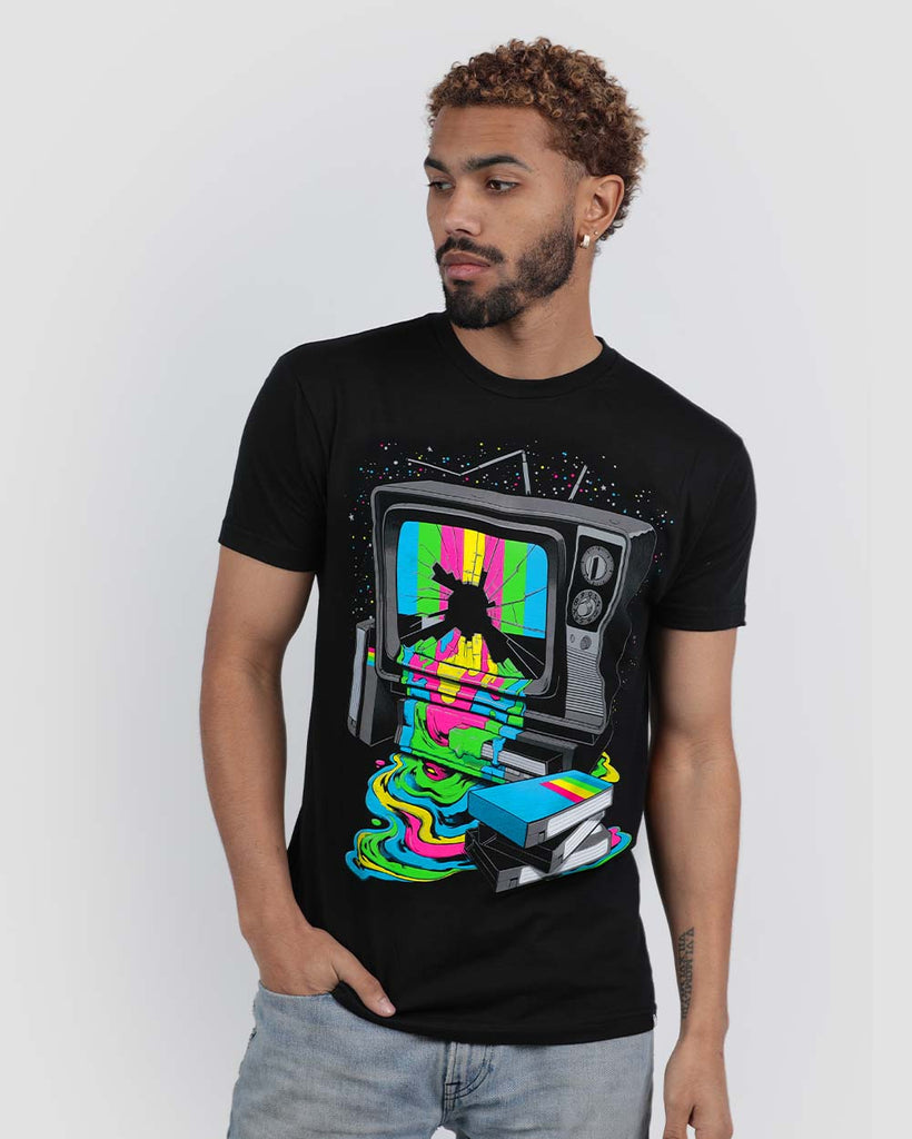 Lost Signal Tee-Black-Front--Jay---M