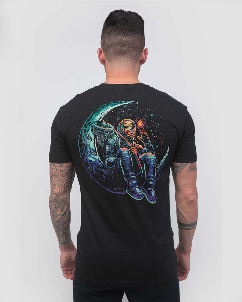 Lunar Harvest II Glow-in-the-Dark Tee-Black-Back--Zach---L