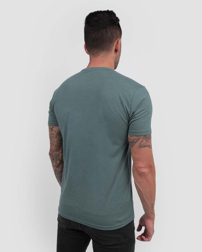 Raging Sea Tee-Indigo-Back--Zach---L