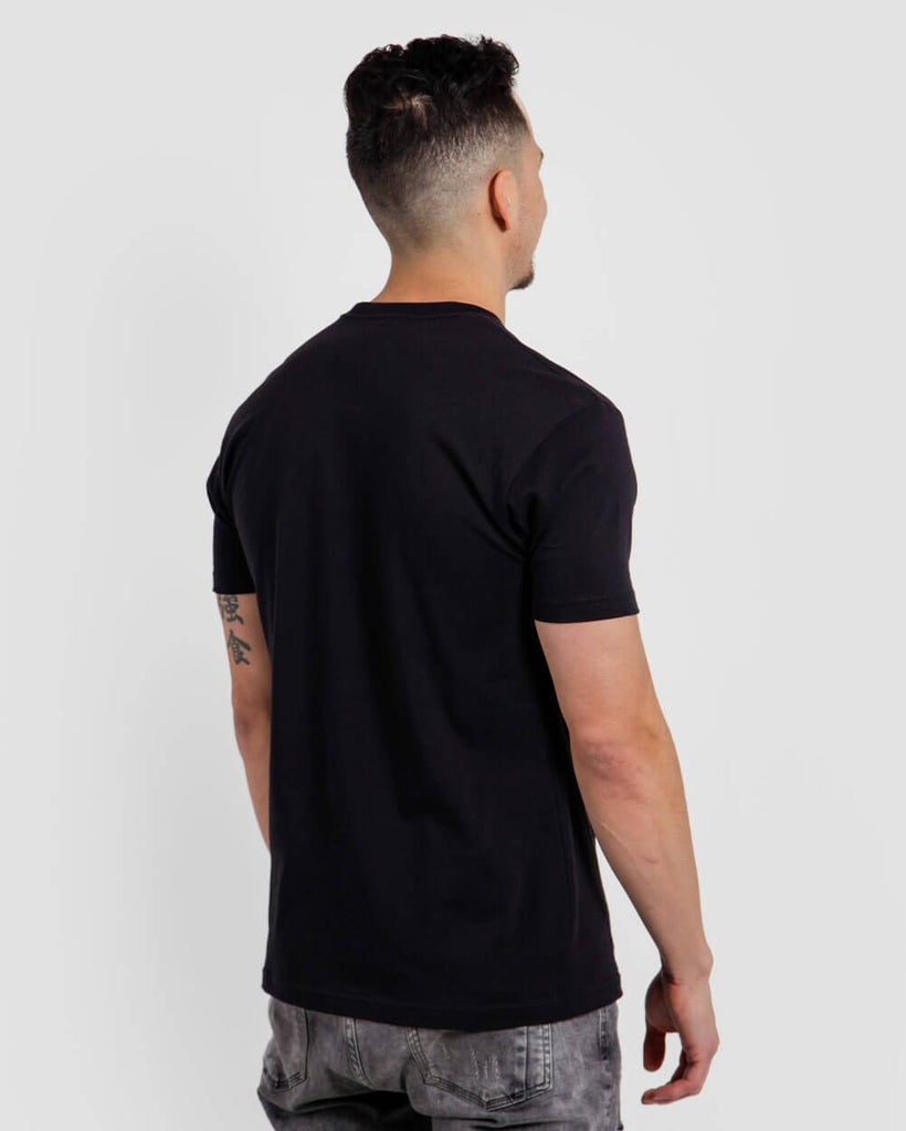 Space Drip Tee-Black-Back--Blaine---M