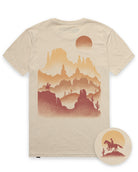 Mesa Shadows Tee-Cream--Regular-Mock--Model---L
