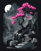 Midnight Ascent Tee-Black-Regular-Swatch--Model---L