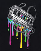 Mixtape Tee-Black-Regular-Swatch--Model---L