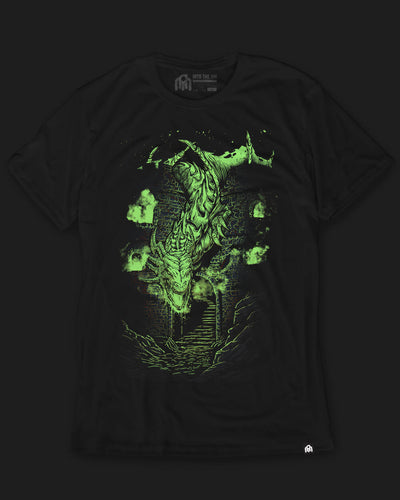 Molten Reign Glow-in-the-Dark Tee-Black-Regular-Glow--Model---L