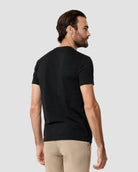 Moonlit Arrival Tee-Black-Regular-Back--Model---L
