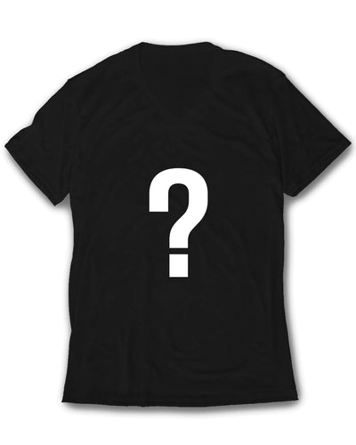 Mystery V-Neck Tee-Mystery-Regular-Mock--Model---L