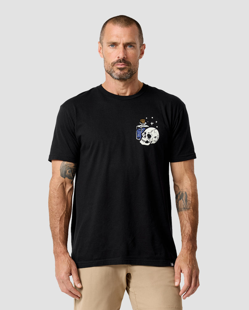 Mystic Brew Tee-Black-Regular-Front--Zac---L