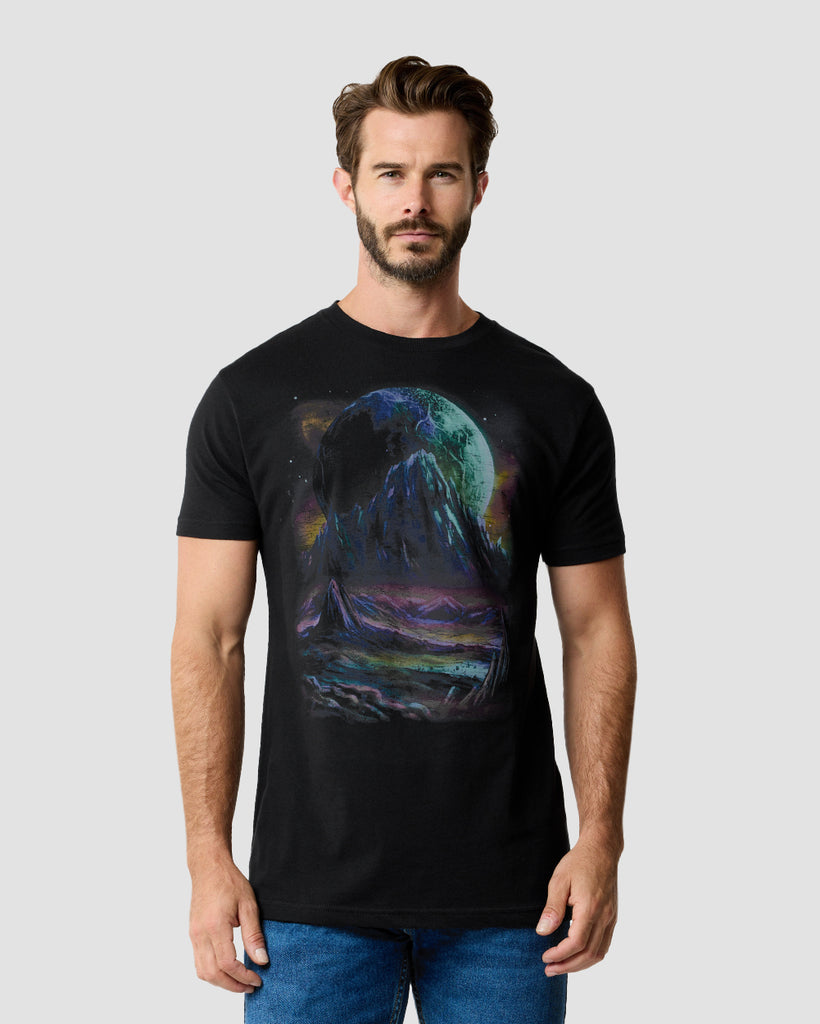 Mystic Planet Tee-Black-Regular-Front--Alex---M